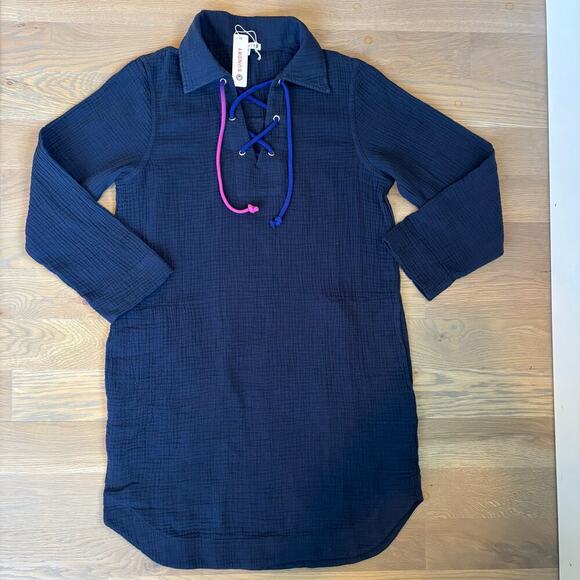 Sundry Dresses & Skirts - NWT Anthropologie Sundry Cotton Gauze Long Sleeve Mini Dress